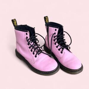 Dr martens pink boots punk